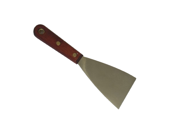 Espatula 4cm 3 remaches Acero Pumpkin